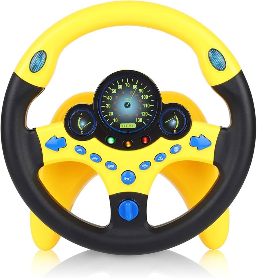 Amazon | Ziuuihu シミュレーション ステアリングホイール